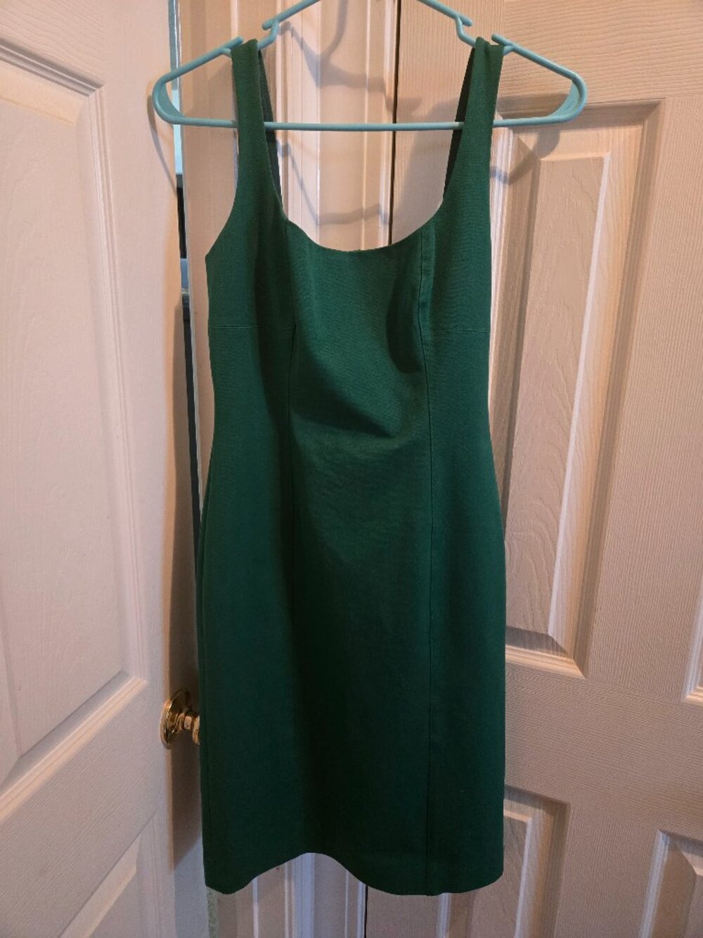 Banana Republic sheath dress, Kelly Green, size 2, EUC